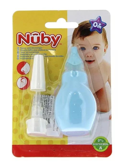 Nuby Aspirador Nasal e para Ouvidos Bebé 0m