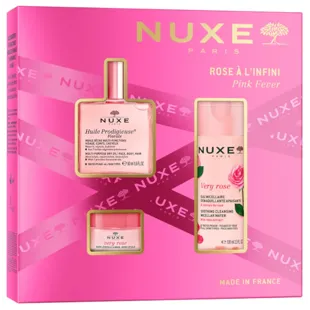 Nuxe Huile Prodigieuse Florale 50 ml + Mizellenwasser Rose 100 ml + Lippenbalsam 15 gr