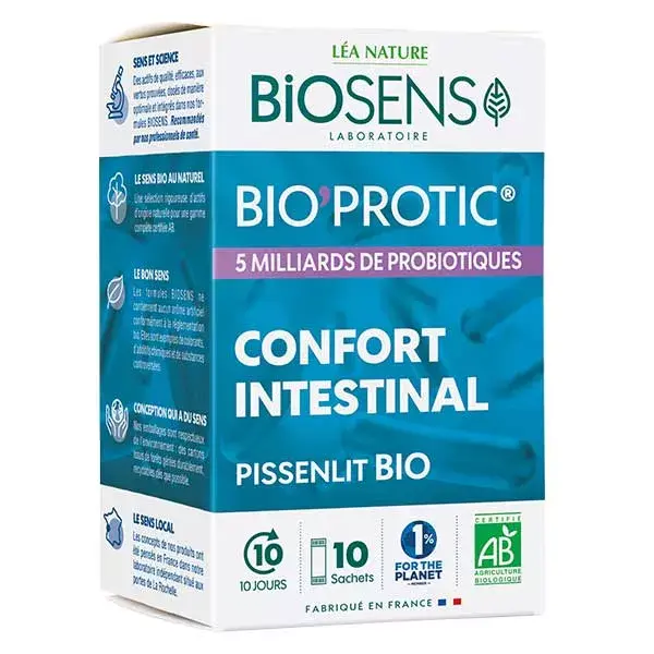 Biosens Probiotiques Confort Intestinal Bio 10 sticks