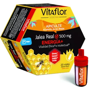 Vitaflor energy Royal Jelly contains 20 ampoules