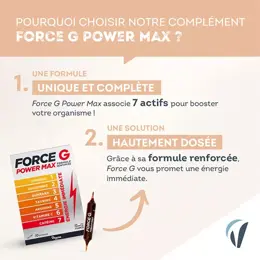 Vitavea Force G Power Max Energie Immédiate 10 ampoules