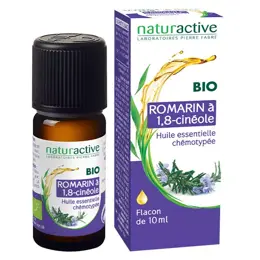 Naturactive Huile Essentielle Bio Romarin A 1,8 Cinéole 10ml