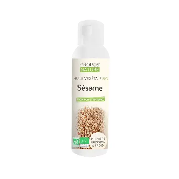 Propos'Nature Organic Sesame Vegetal Oil 100ml