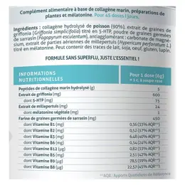 Nuviline Collagène Marin Sommeil & Sérénité Mélatonine Neutre 280g