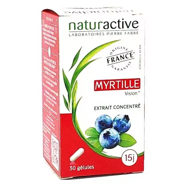 Naturactive Myrtille Vision 30 gélules