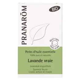 Pranarom Perles d'Huile Essentielle Lavande Vraie Bio 60 unités