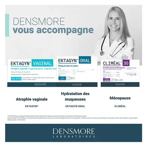 Densmore Climéal Bien-Etre Menopausa Vampate di Calore 30 capsule