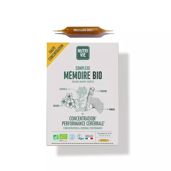 Nutrivie Complesso Memoria Bio Integratore Alimentare 20 fialette