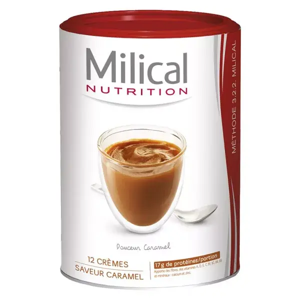 Milical Hyperprotéinée Crème Caramel Format Eco 12 repas