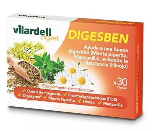 Laboratoires Vilardell Digest Digesben 30 Gélules.