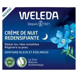 Weleda Gentiane Bleue & Edelweiss Crème de Nuit Redensifiante Bio 40ml