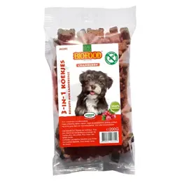 Biofood Chien Biscuits Mini 3 en 1 Cranberry 200g