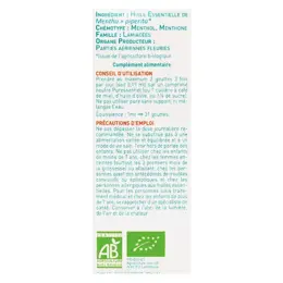 Puressentiel Huile Essentielle Menthe Poivrée Bio 30ml