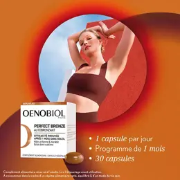 Oenobiol Perfect Bronze Autobronzant 30 gélules