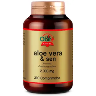 Obire Aloe Vera with Senna 2000 Mg 300 Tablets