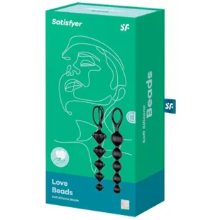 Satisfyer Love Beads Anal Black