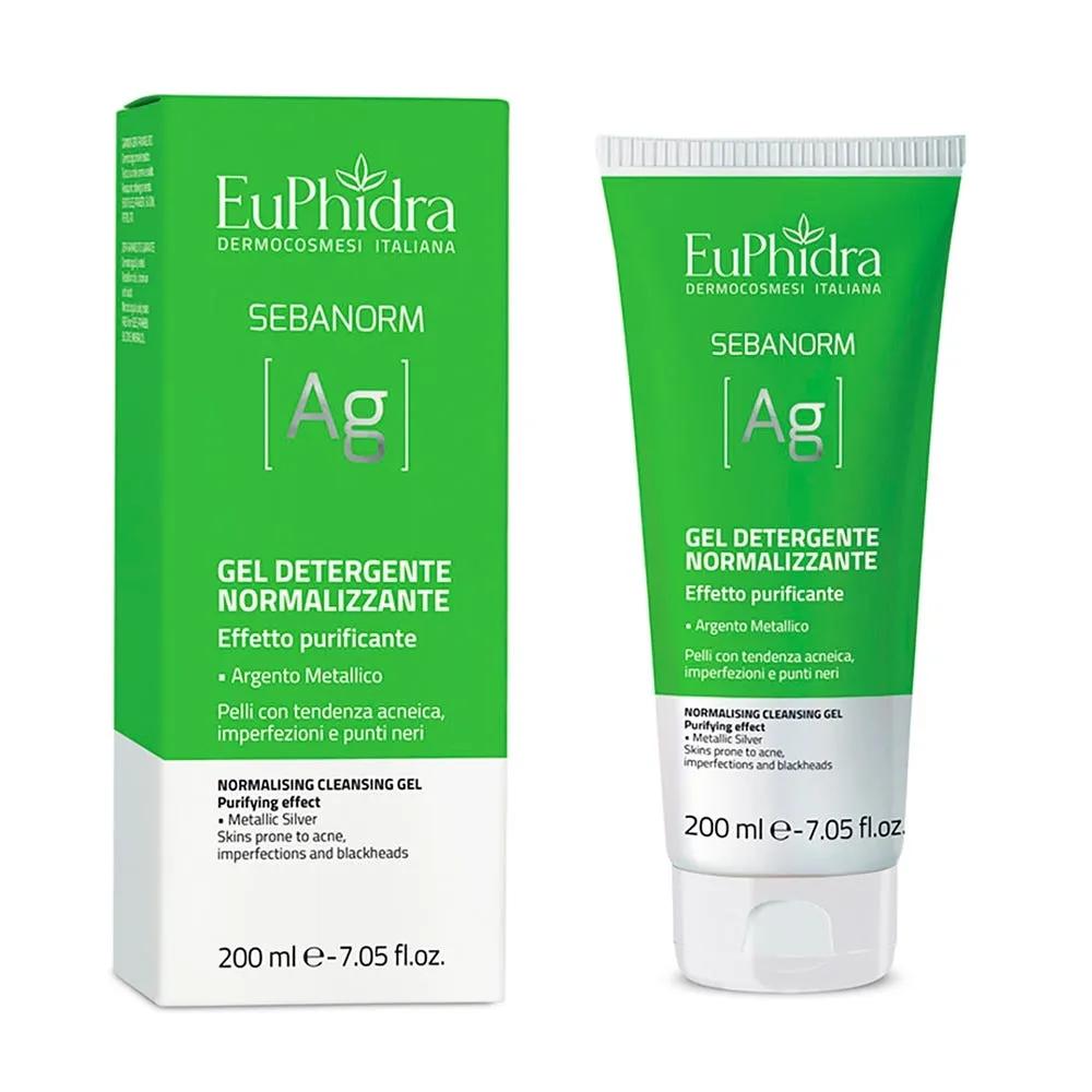 EuPhidra Sebanorm Ag Gel Detergente Effetto Purificante 200ml