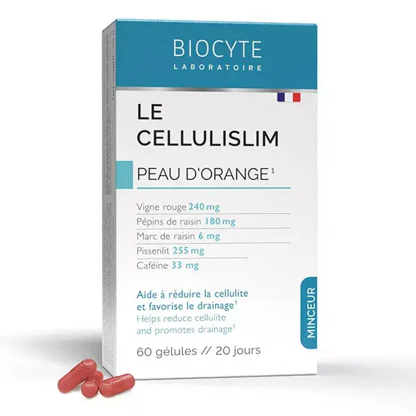 Biocyte Le Cellulislim Minceur Buccia d'Arancia Drenaggio 60 pillole