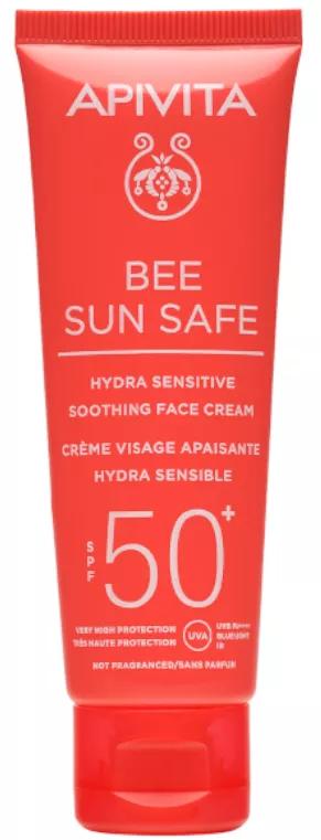Sonnencreme für das Gesicht für empfindliche Haut SPF50 Apivita 50ml