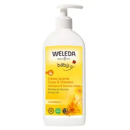 Weleda Crème Lavante Corps et Cheveux Calendula 400ml