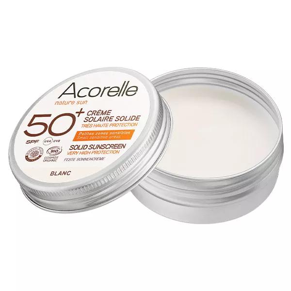 Acorelle Crema solar sólida bio SPF50+ 30g