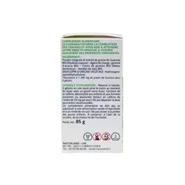 Naturland Guarana Bio 150 végécaps