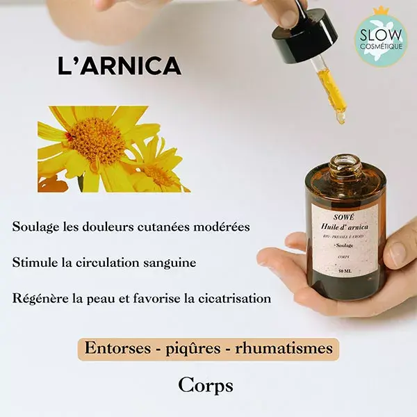 Sowé Olio d'Arnica Bio 50ml