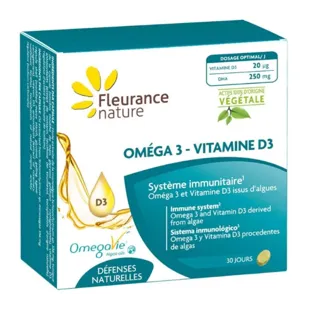Fleurance Nature Omega 3 Vit. D3 30 Capsules