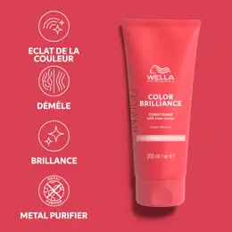 Wella Professionals Invigo Color Brilliance Après-shampoing cheveux colorés fins à moyens 200ml