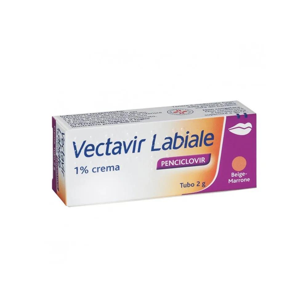 Vectavir Labiale 1% Crema Antivirale Penciclovir 2 g