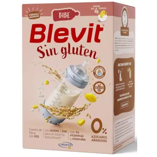 Blevit Bibe Cereais Sem Glúten +4m 500 gr