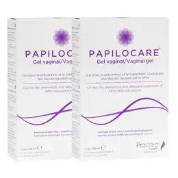 Procare Health Papilocare Gel Vaginal 2 x 40ml en Lot de 2