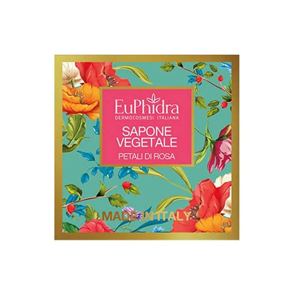 Euphidra Petali Di Rosa Sapone Vegetale 75 g