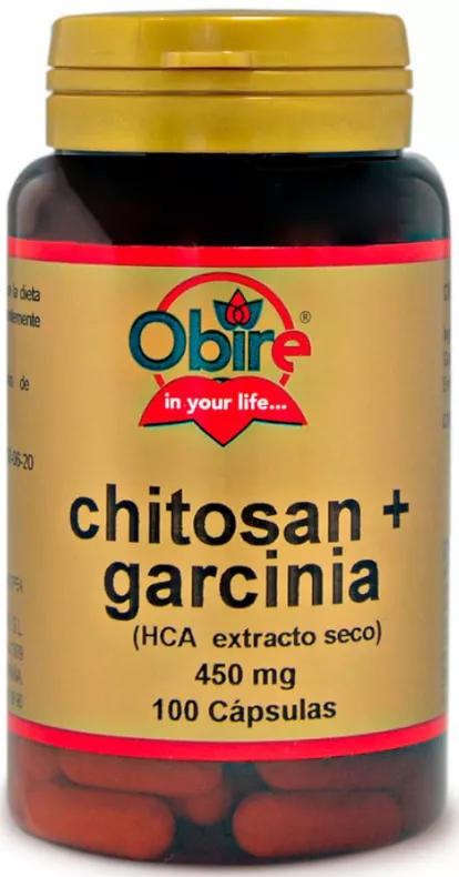 Obire Chitosan en HCA Garcinia 450 mg 100 capsules