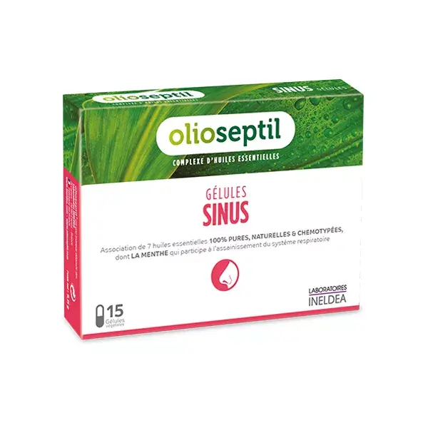 Ineldea Olioseptil Sinus 15 gélules végétales