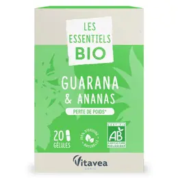 Vitavea Les Essentiels Perte de Poids Guarana & Ananas BIO 20 gélules