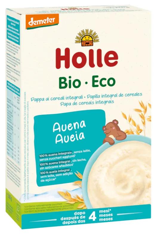 Flocons d&#39;avoine pour bouillie Holle Eco-Bio +4 mois 250 gr