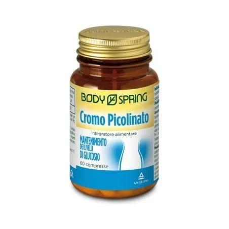 Body Spring Bio Cromo Picolinato Integratore Glucosio 60 Compresse