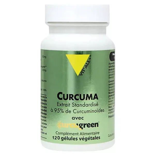 Vit'all+ Curcuma 120 gélules végétales