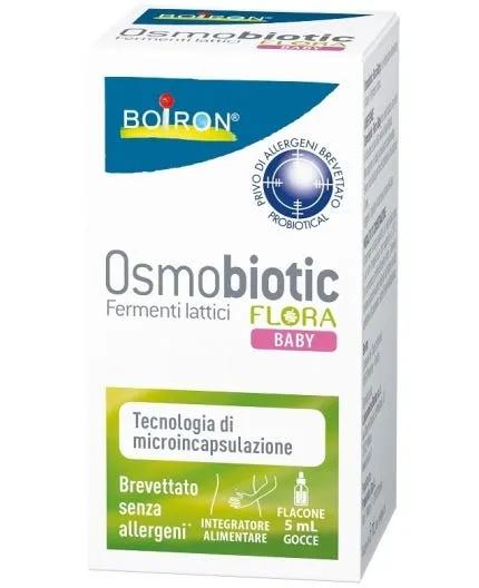 Boiron Osmobiotic Flora Baby Integratore Fermenti Lattici Gocce 5 ml