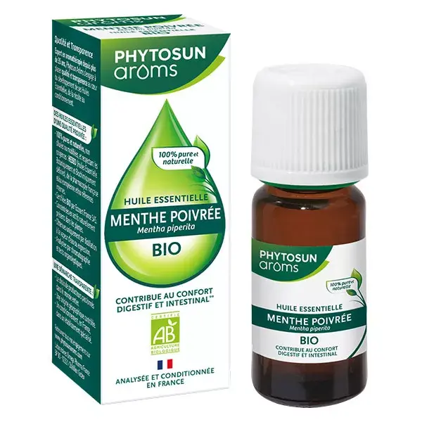 Phytosun Aroms Essential Oil Peppermint Organic 10ml