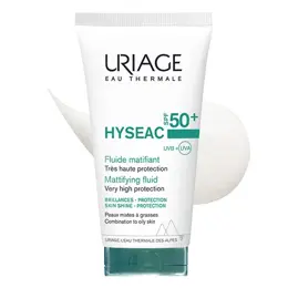 Uriage Hyséac Fluide Matifiant SPF50+ 50ml