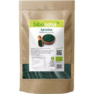 Bibonatur Spirulina Premium en Polvo Bio 150 gr