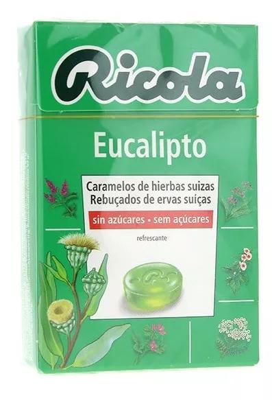 Bonbons à l'eucalyptus 50 g sans sucre Ricola