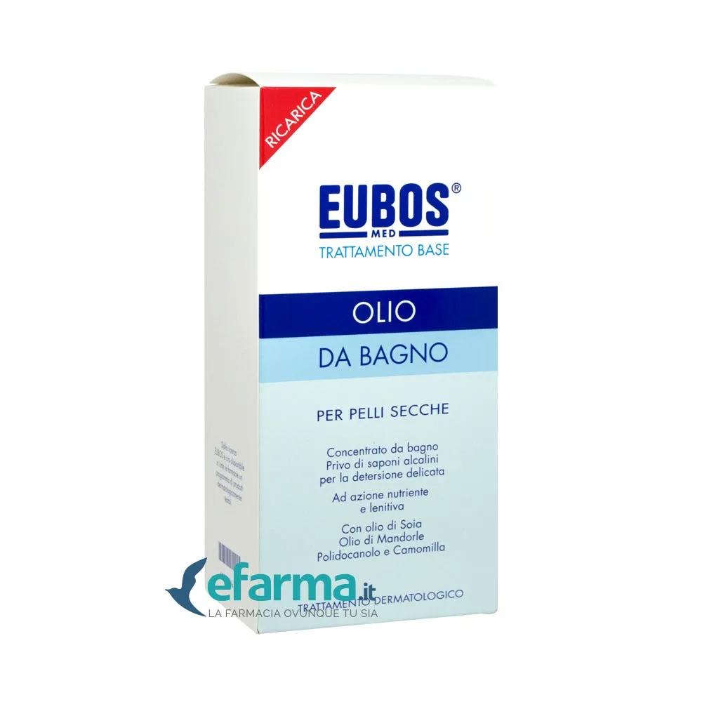 Eubos Olio da Bagno Pelle Secca Ricarica 400 Ml