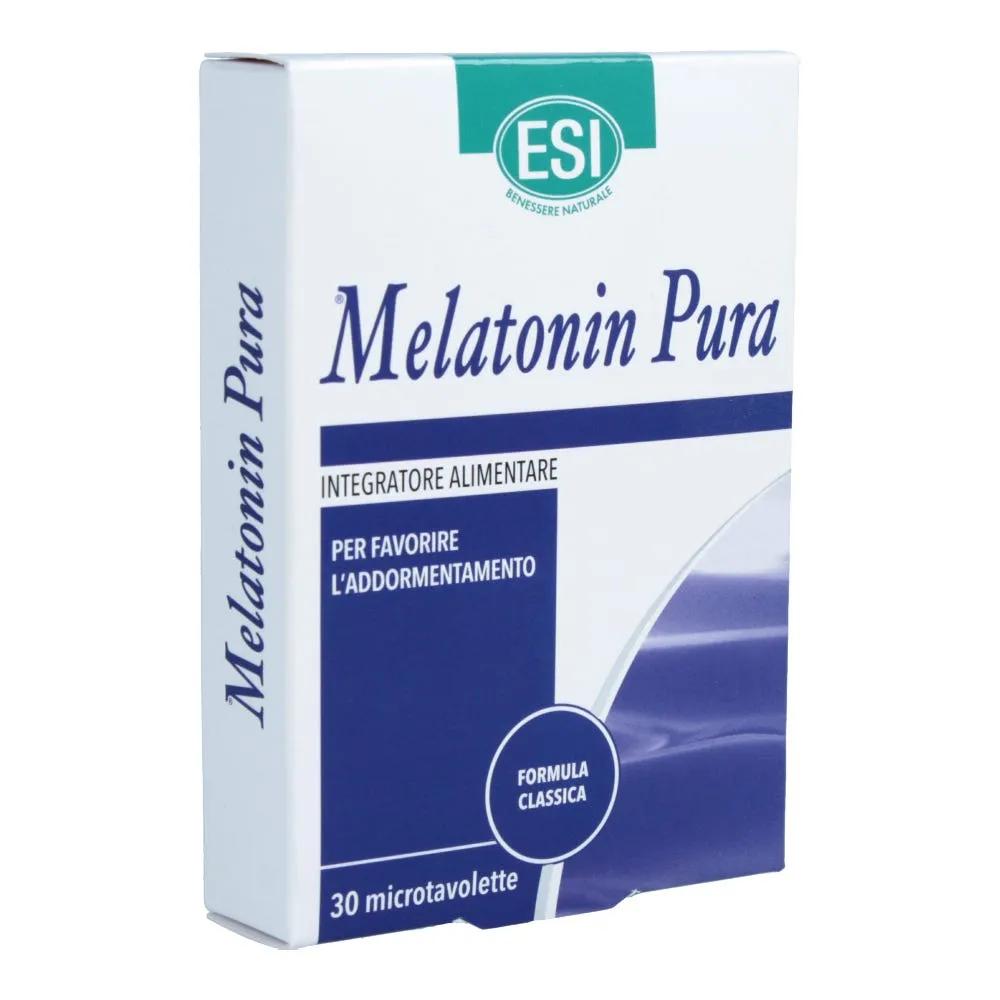 Esi Melatonin Pura Integratore Sonno 30 Microtavolette