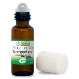 Roll-on aromaterapico-fitotemico Propos' Nature con oli essenziali, Zen Organic Transport 5ml