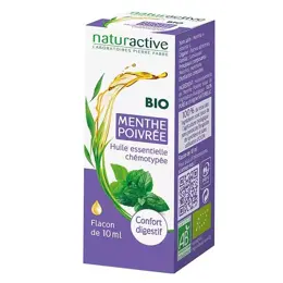 Naturactive Huile Essentielle Bio Menthe Poivrée 10ml