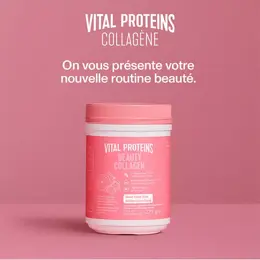 Vital Proteins Beauty Collagen Collagène, Acide Hyaluronique Fraise/Citron 271g