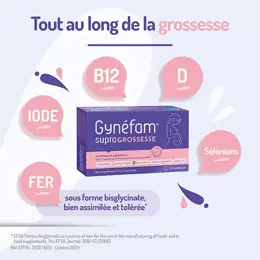 Gynéfam Supra Grossesse Boîte de 1 mois 30 capsules